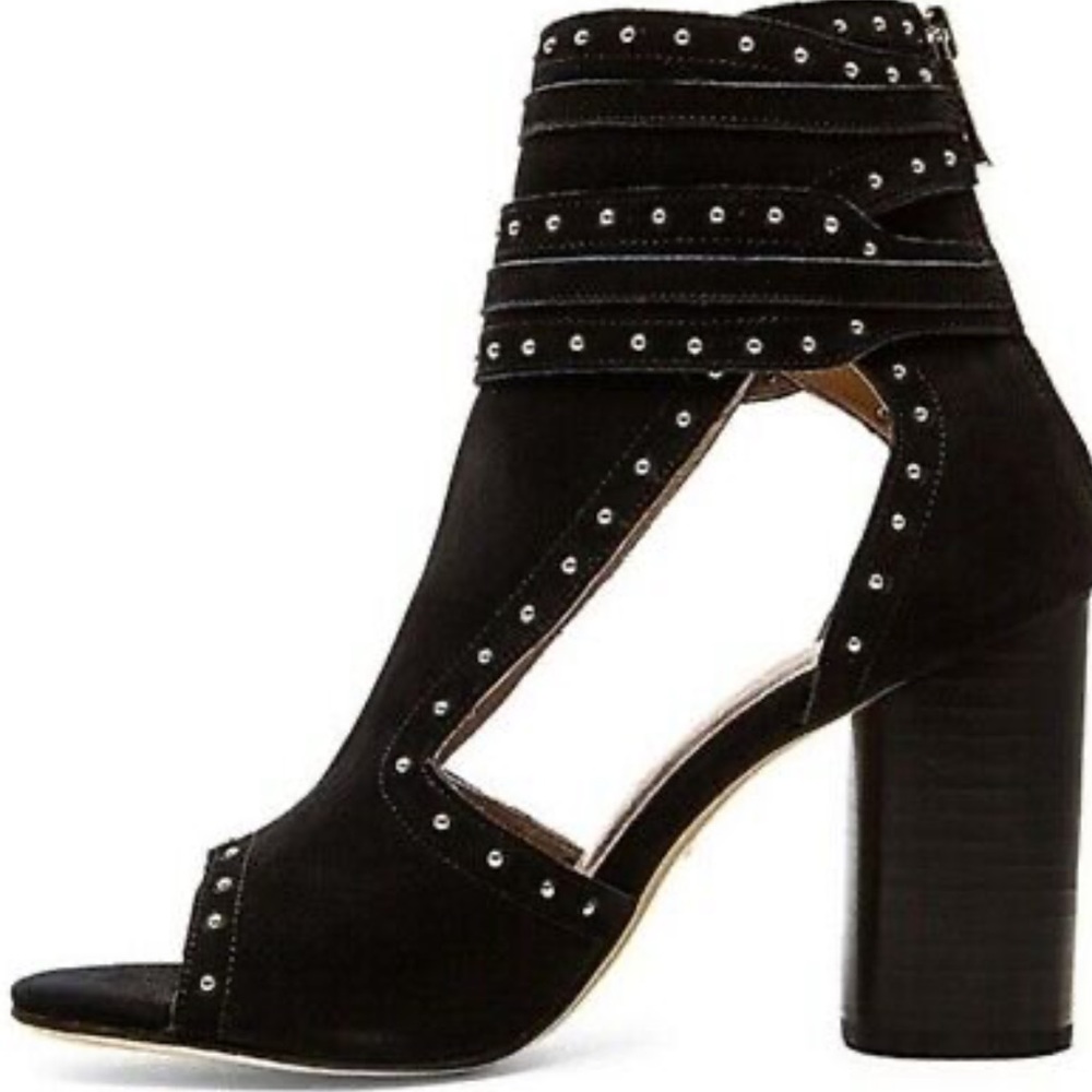 Raye X Revolve Matty Suede Studded Booties Boots - image 1